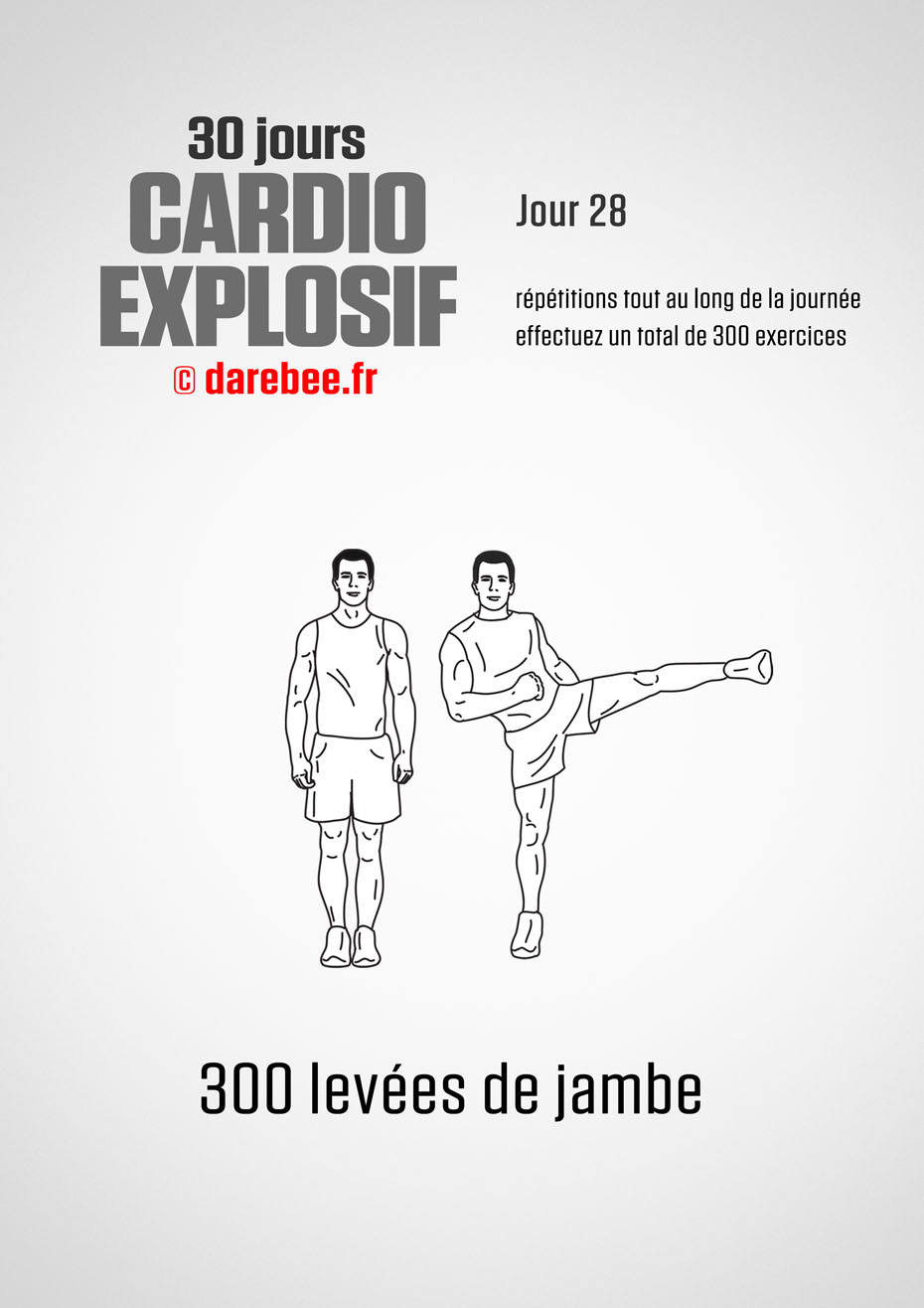 30 Days of Cardio Blast by DAREBEE