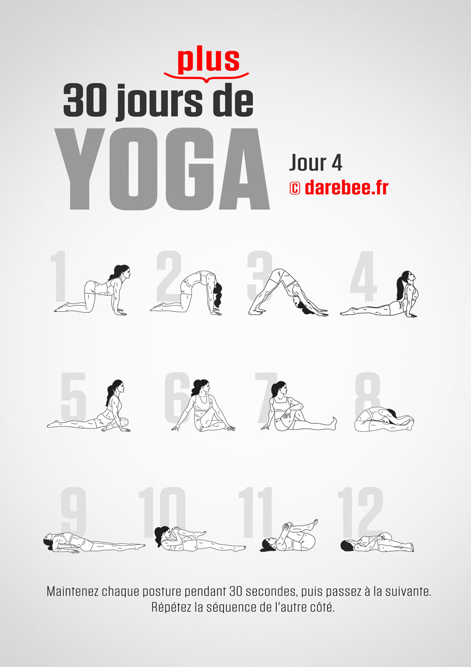 30 Days More of Yoga - Program by DAREBEE