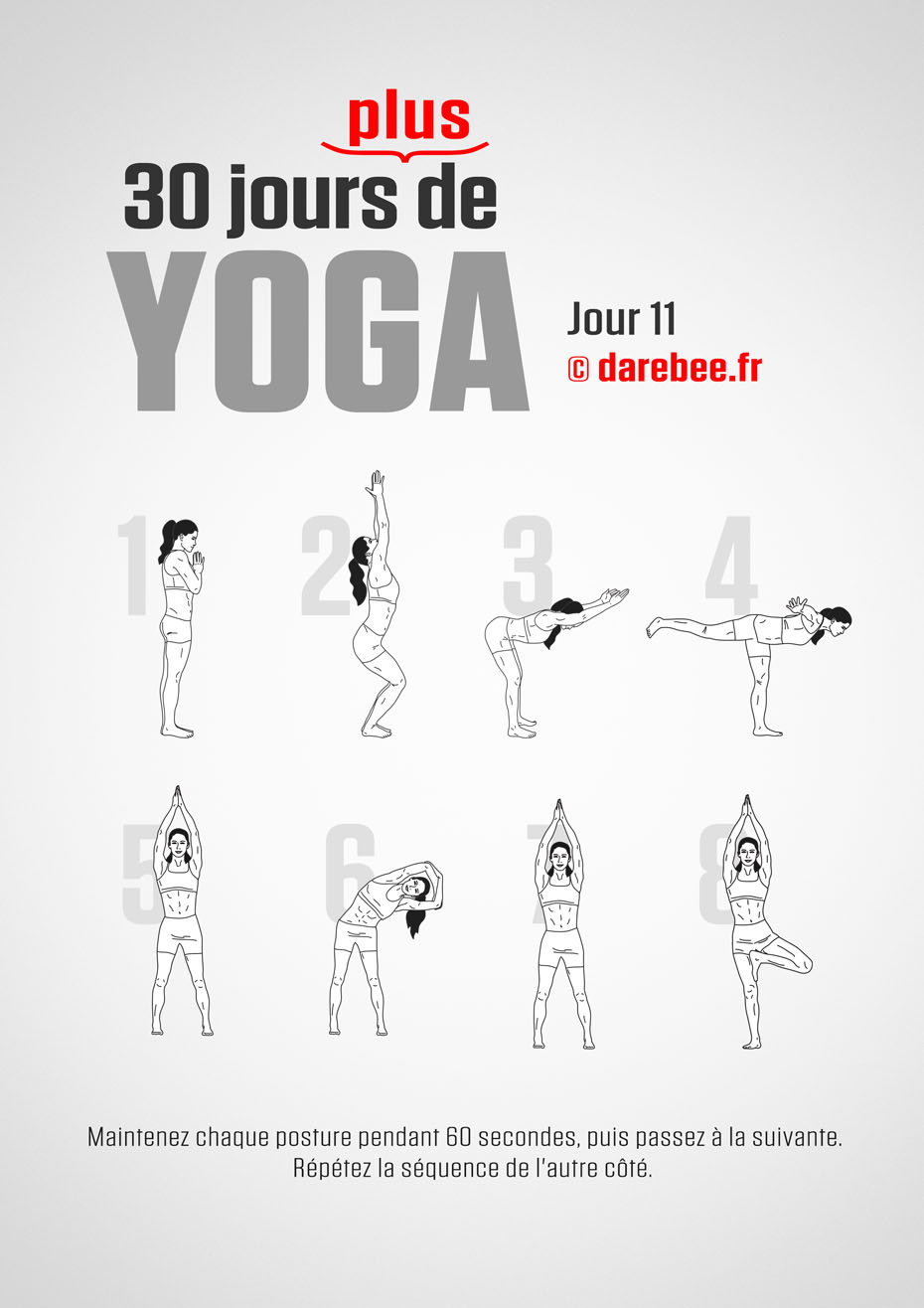 30 Days More of Yoga - Program by DAREBEE