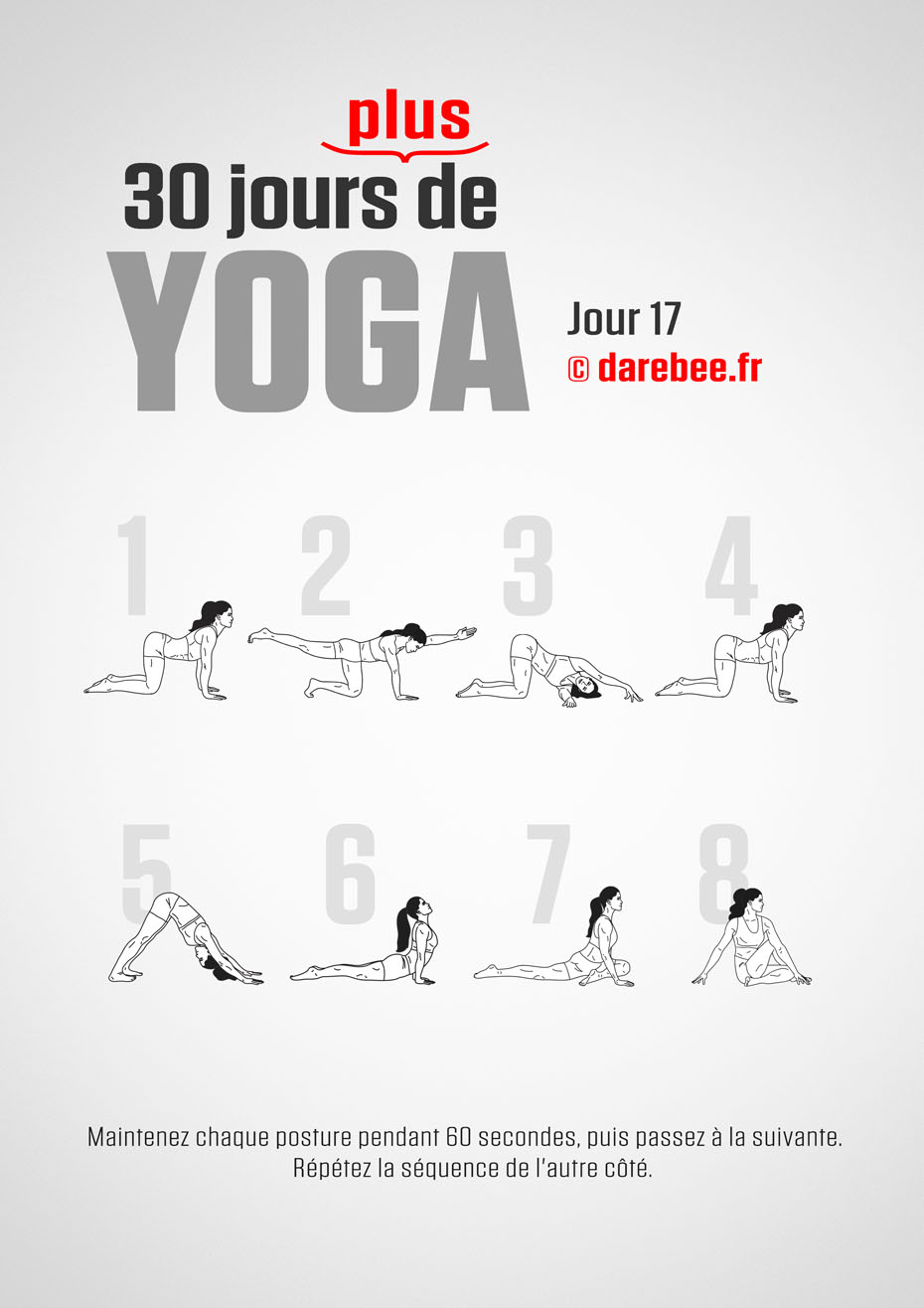 30 Days More of Yoga - Program by DAREBEE