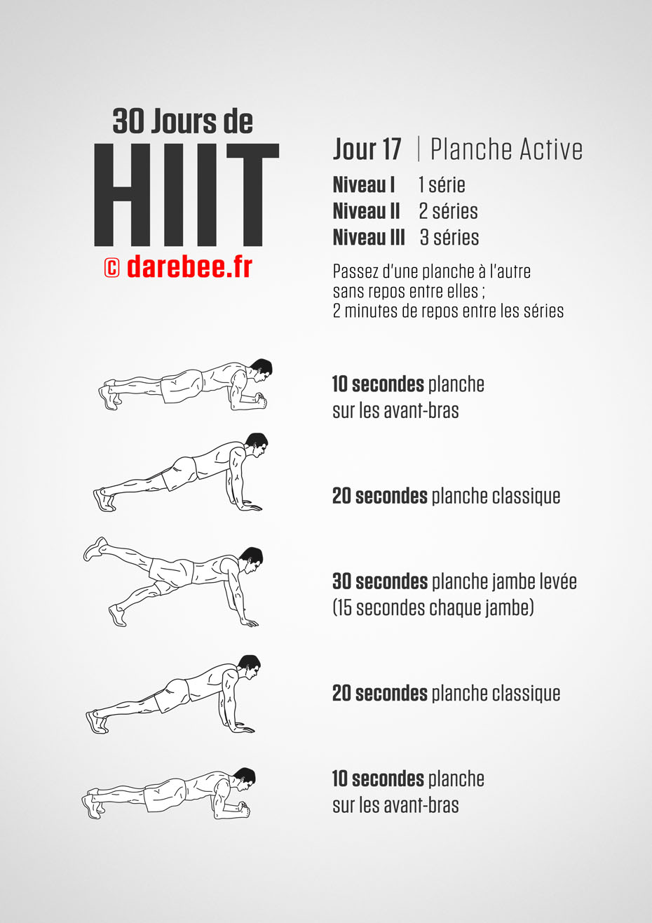 30 Days of HIIT by DAREBEE