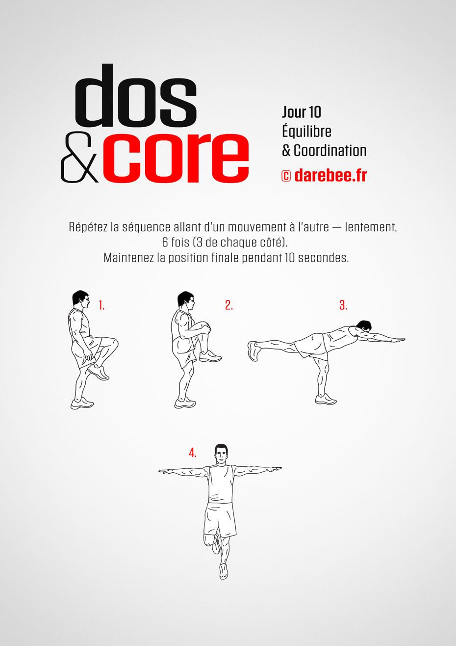 Back and Core - 30 Day Program by DAREBEE