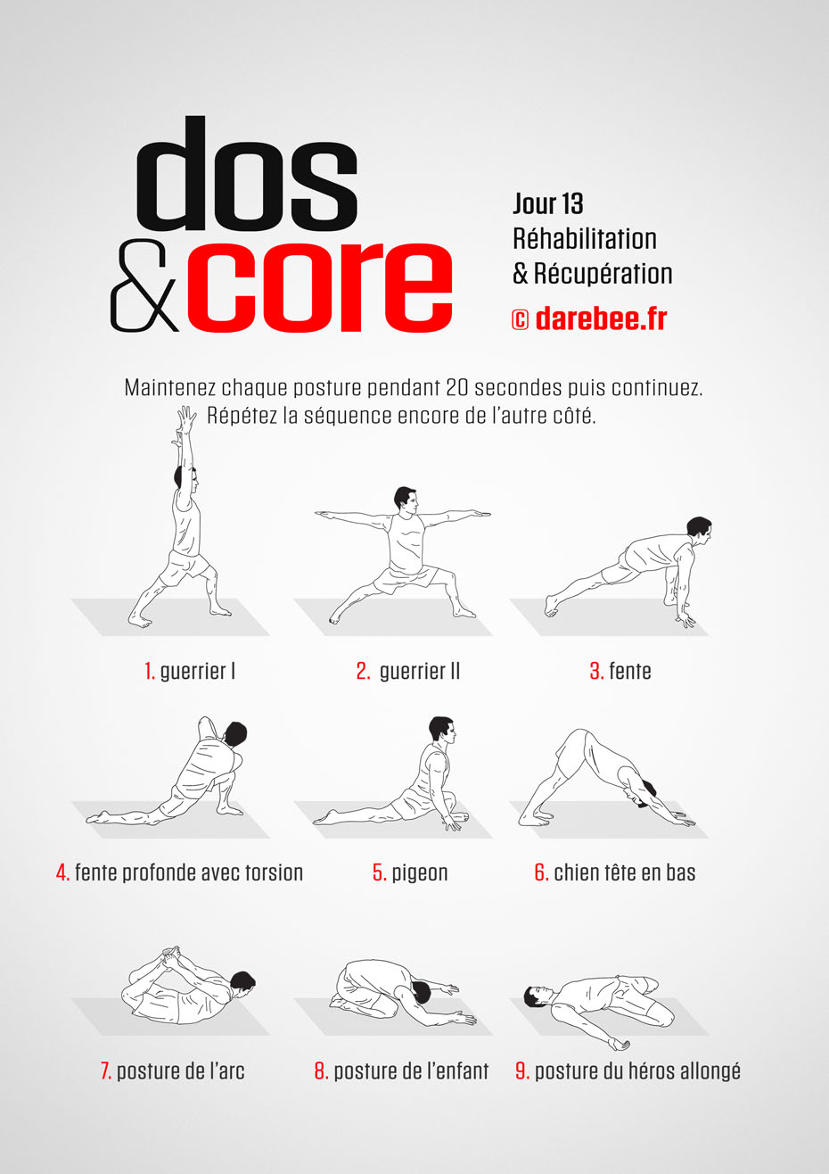 Back and Core - 30 Day Program by DAREBEE