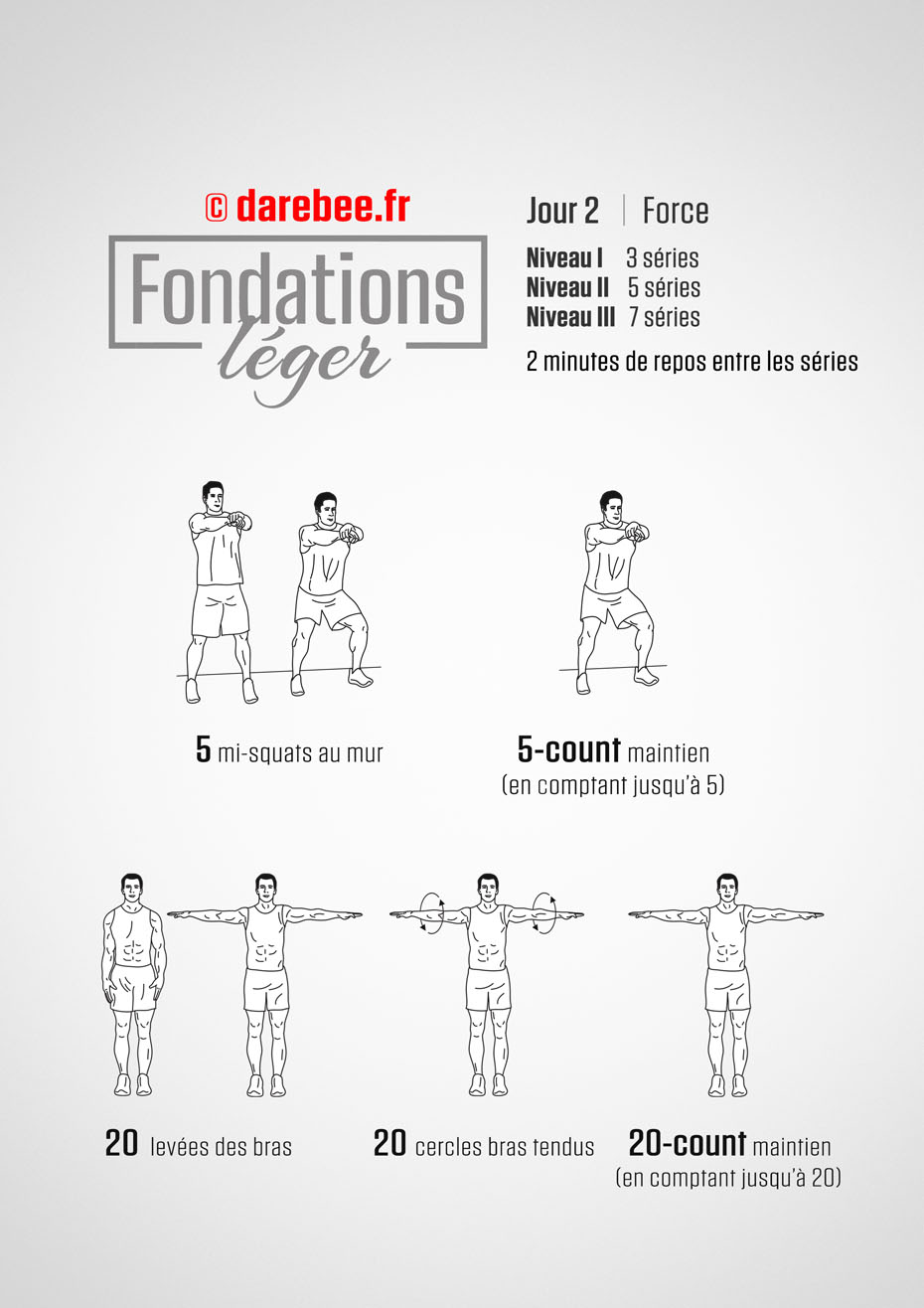 Foundation - 30 Day Low Impact Bodyweight Program