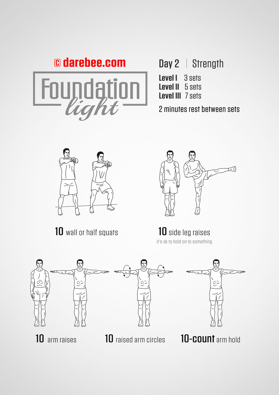 Foundation - 30 Day Low Impact Bodyweight Program