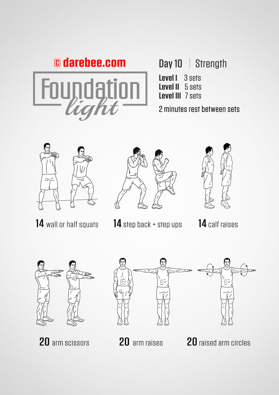 Foundation - 30 Day Low Impact Bodyweight Program