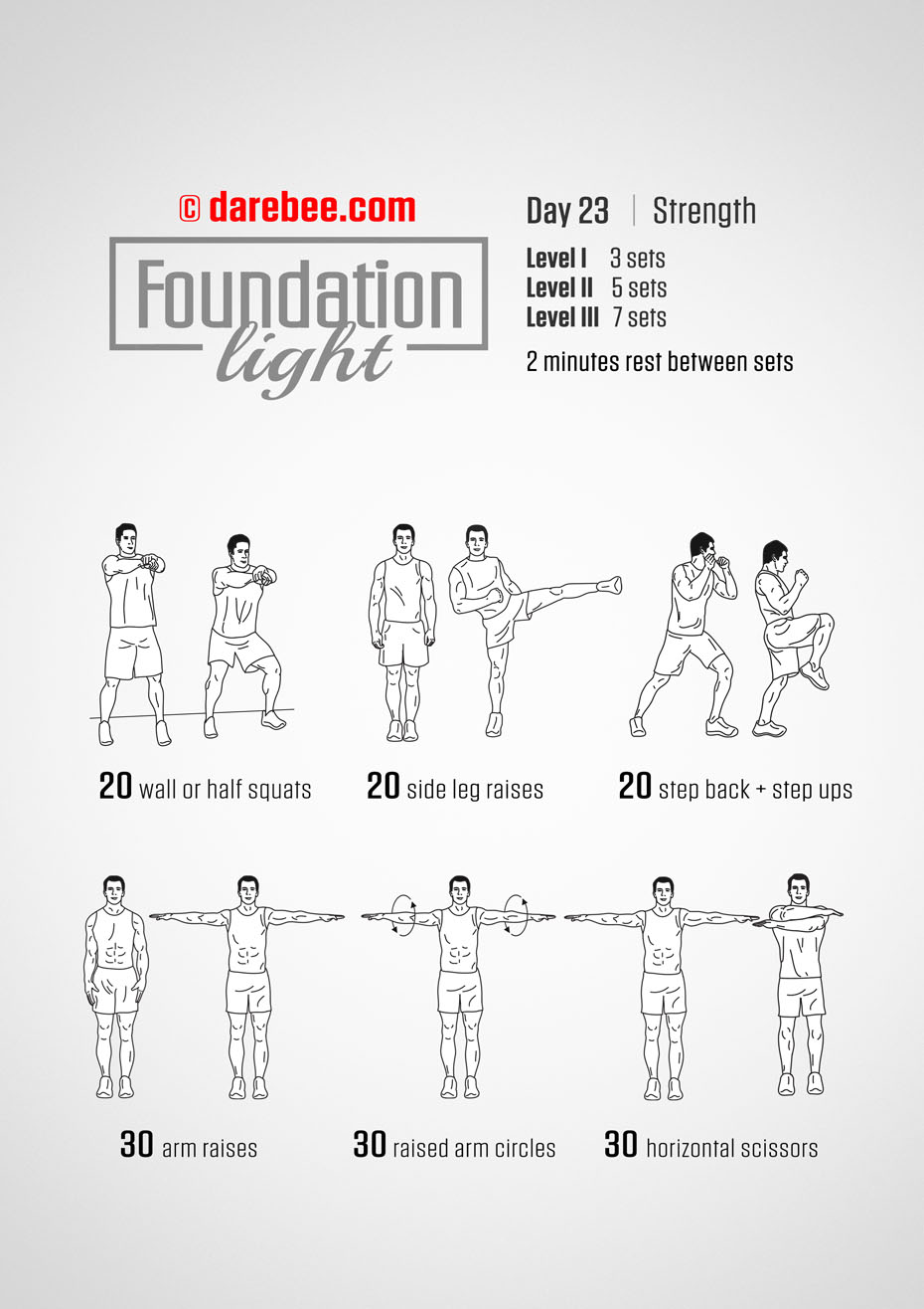 Foundation - 30 Day Low Impact Bodyweight Program