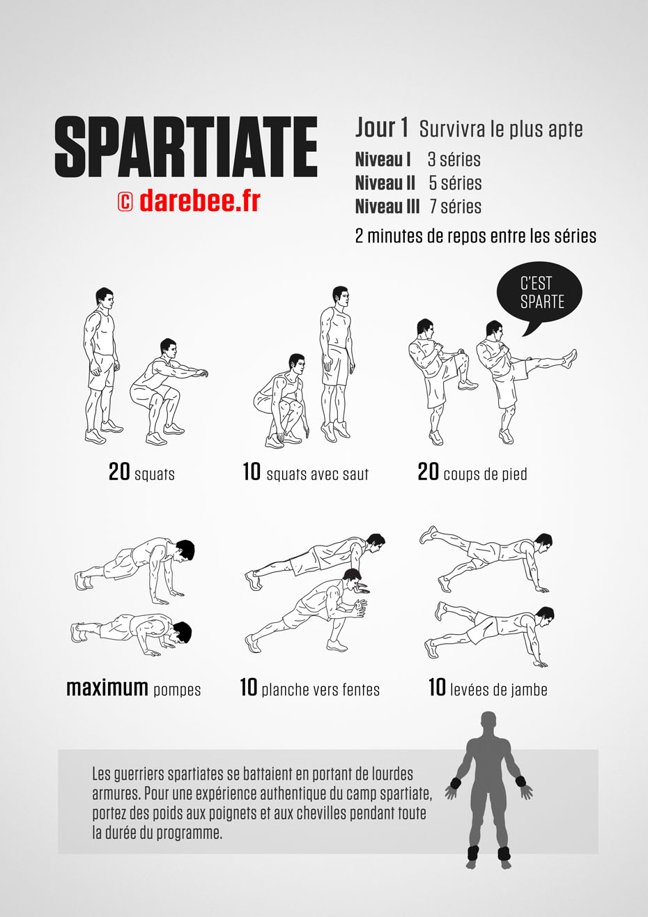 Spartan Trials: 30-Day Fitness Program