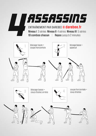 4 Assassins Workout