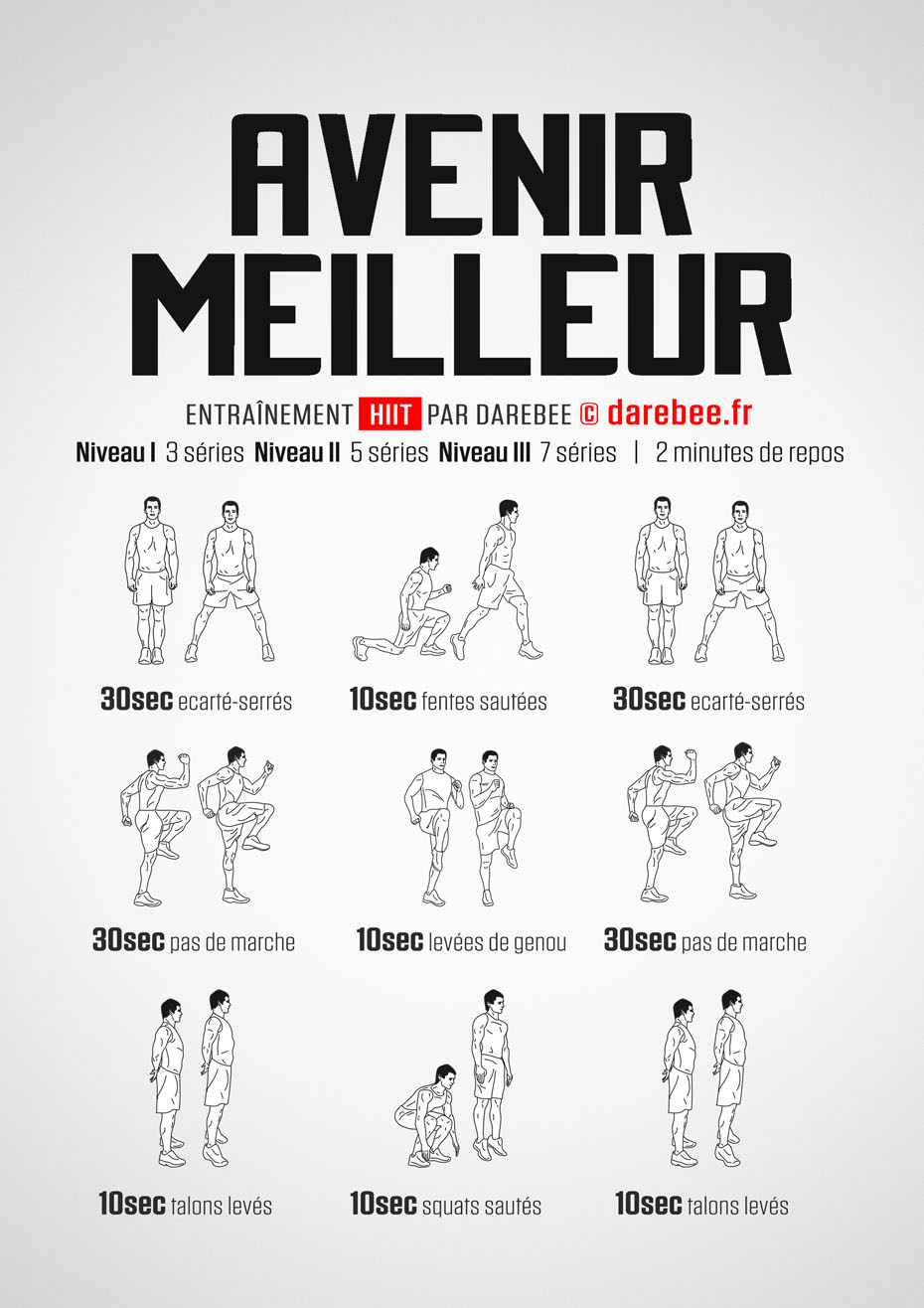 Better Tomorrow Lower Body Workout by Darebee