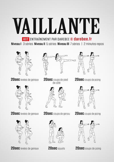 Fireheart free HIIT workout by Darebee