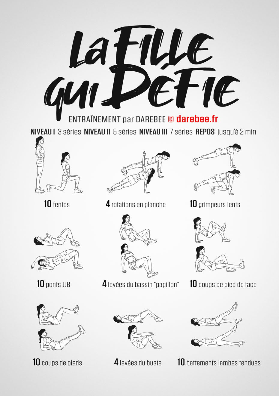 The Girl Who Dared Total Body Workout by Darebee