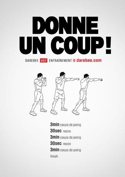 Pack a punch workout free from Darebee